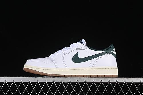【360】[CZ0775-133]-[AIR JORDAN 1 LOW OG OXIDIZED GREEN WHITE/OXIDIZED GREEN/SAIL]-[MAN:40-47.5]