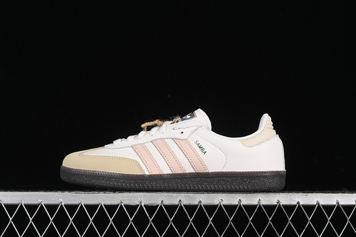 【280】[IH2751]-[SAMBA VEGAN CLOUD WHITE/WONDER QUARTZ/WONDER WHITE]-[WOMAN:36-42]