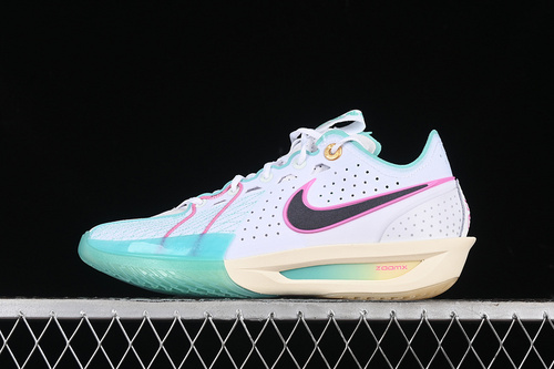 【400】[HM3699-161]-[AIR ZOOM G.T.CUT 3 EP WHITE/GREEN/PINK]-[MAN:39-47.5]