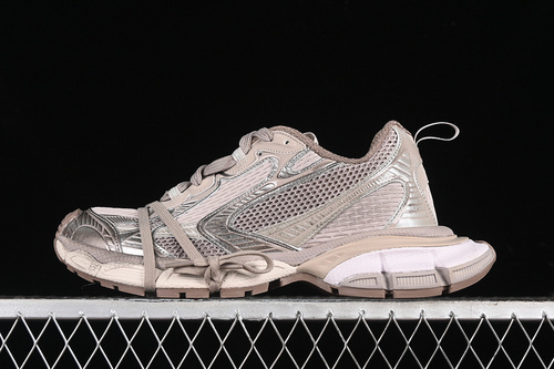 【460】[W3XL54099]-[BA*LEN*CIAGA PHANTOM SNEAKER GREY/BROWN/SILVER]-[WOMAN:35-39]-[MAN:40-46]