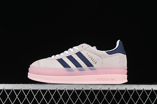 【250】[IE6508]-[ORIGINALS GAZELLE BOLD CLOUD WHITE/CLEAR PINK/NIGHT INDIGO]-[WOMAN:35-40]