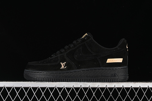 【320】[CW2288-111]-[AIR FORCE 1 07 LOW BLACK/GOLD]-[WOMAN:36-39]-[MAN:40-45]