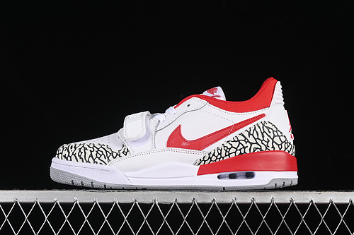【280】[FQ7827-106]-[AIR JORDAN LEGACY 312 LOW WHITE/RED/GREY]-[WOMAN:36-39]-[MAN:40-46]