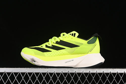 【260】[GW7257]-[ADIZERO ADIOS PRO 3 SOLAR YELLOW/CORE BLACK/NIGHT METALLIC]-[WOMAN:36-39]-[MAN:40-45]