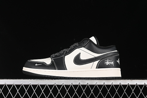 【360】[CF3688-023]-[AIR JORDAN 1 LOW WHITE/BLACK]-[WOMAN:36-39]-[MAN:40-45]