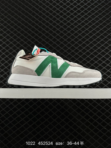 220 Special Offer: New Balance MS327 Retro Leisure Sports Running Shoes. The side of the shoe featur
