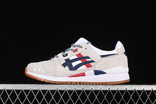 【300】[H6AOK-1150]-[ASICS GEL-LYTE III OG WHITE/GREY/BLUE]-[WOMAN:36-39]-[MAN:40-45]