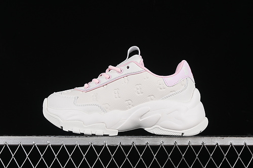 【240】[3ASHBEM4N43PKS]-[NY MLB BIGBALL CHUNKY EMBO MONOGRAM WHITE/PINK]-[WOMAN:35-40]