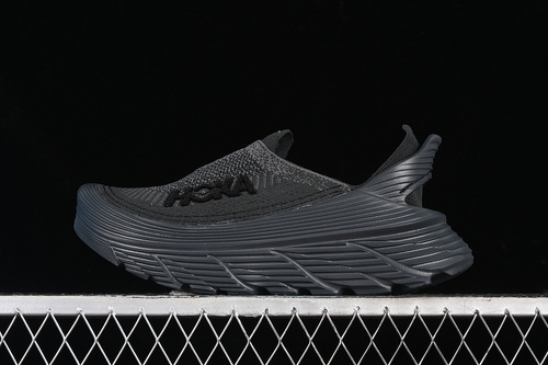 【280】[1134532 BBLC]-[HOKA ONE ONE RESTORE TC BLACK]-[WOMAN:36-39]-[MAN:40-45]