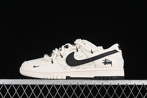 【380】[SJ2068-297]-[SB DUNK LOW OFF WHITE/BLACK]-[WOMAN:36-39]-[MAN:40-45]
