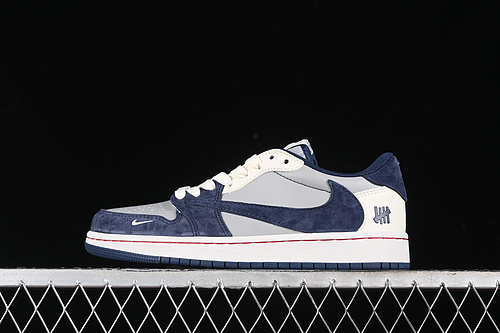 【360】[CF3688-026]-[TRAVIS SCOTT X FRAGMENT DESIGN X AIR JORDAN 1 LOW OG SP WHITE/GREY/BLUE]-[36-45]