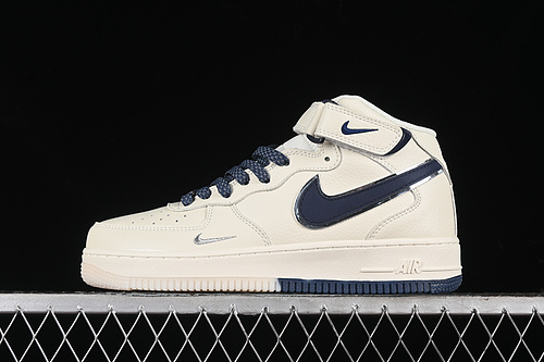 【340】[XL0236-233]-[AIR FORCE 1 07 MID WHITE/BLUE]-[WOMAN:36-39]-[MAN:40-45]