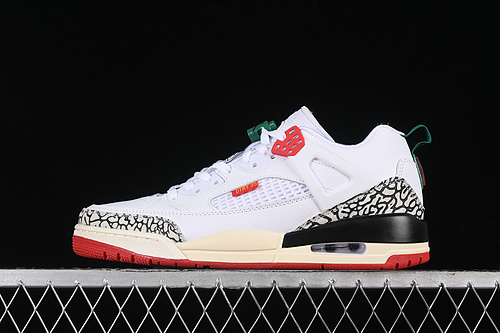 【360】[315371-125]-[JORDAN SPIZIKE LOW WHITE/VARSITY RD-CEMENT GREY]-[WOMAN:36-39]-[MAN:40-47.5]