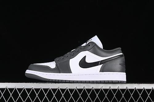 【320】[553558-152]-[AIR JORDAN 1 LOW IRON GREY/WHITE/BLACK]-[WOMAN:35.5-39]-[MAN:40-46]