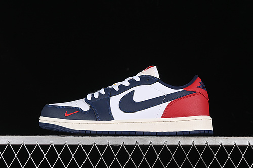 【260】[HQ2993-100]-[AIR JORDAN 1 LOW OG HOWARD UNIVERSITY WHITE/GYM RED/MIDNIGHT NAVY/NEUTRAL GREY]