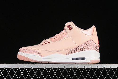 【430】[3HJ0178-600]-[AIR JORDAN 3 VALENTINE&#x27;S DAY WASHED CORAL/GYM RED/SAIL]-[UNISEX:36-47.5