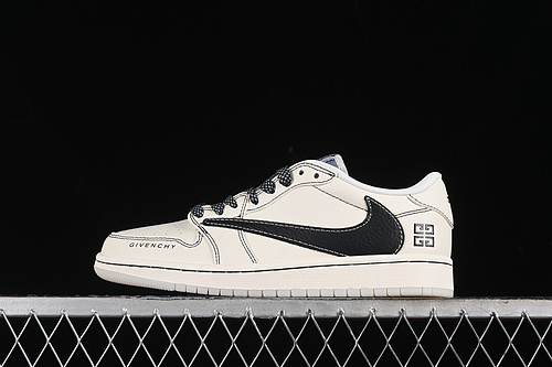 【360】[XY2688-111]-[TRAVIS SCOTT X FRAGMENT DESIGN X AIR JORDAN 1 LOW OG SP WHITE/BLACK]-[36-45]