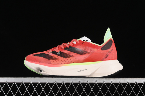 【260】[IG6443]-[ADIZERO ADIOS PRO 3 PRELOVED SCARLET/AURORA METALLIC/SOLAR RED]-[UNISEX:36-45]