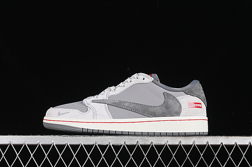 【360】[JH6089-005]-[TRAVIS SCOTT X FRAGMENT DESIGN X AIR JORDAN 1 LOW OG SP GREY/WHITE]-[36-45]