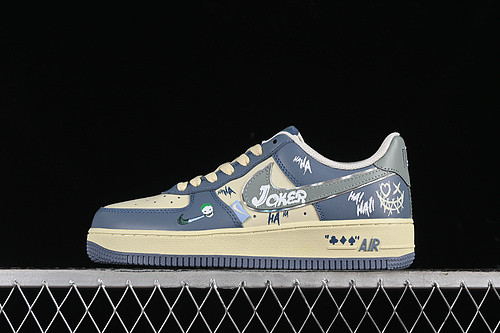 【320】[XL2321-333]-[AIR FORCE 1 07 LOW GHOST FIRE CLOWN BEIGE/BLUE]-[WOMAN:36-39]-[MAN:40-45]