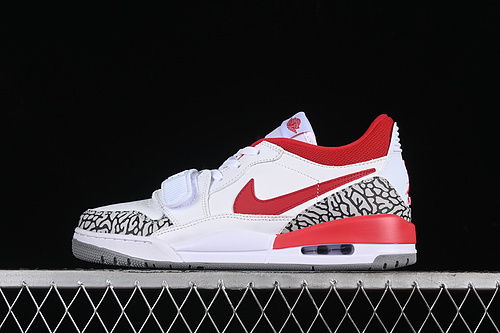 【310】[FQ7827-106]-[AIR JORDAN LEGACY AJ312 LOW WHITE/GREY/RED]-[WOMAN:36-39]-[MAN:40-46]