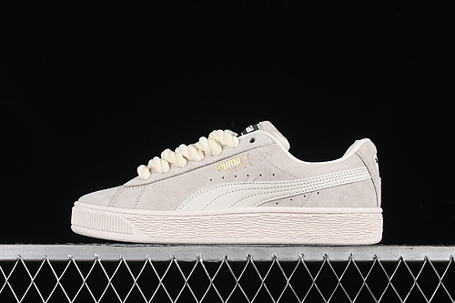 【230】[398708-01]-[PUMA SUEDE XL FROSTED IVORY/VAPOR GREY]-[WOMAN:36-41]
