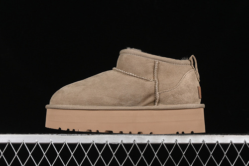 【300】[1135092]-[UGG CLASSIC ULTRA MINI PLATFORM 3CM BROWN]-[WOMAN:35-40]