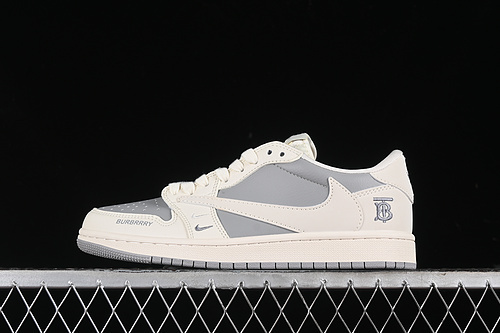 【360】[BB6588-31]-[TRAVIS SCOTT X FRAGMENT DESIGN X AIR JORDAN 1 LOW OG SP WHITE/GREY]-[UNISEX:36-45]