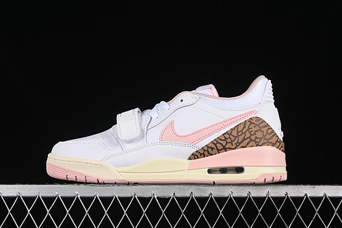 【280】[FQ7827-116]-[AIR JORDAN LEGACY 312 LOW WHITE/ARCHAEO BROWN/SAIL/PINK OXFORD]-[UNISEX:36-46]