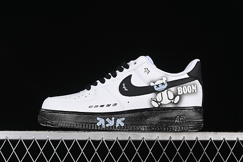 【340】[ZH0316-037]-[AIR FORCE 1 07 LOW KAWS BLACK/WHITE]-[WOMAN:36-39]-[MAN:40-45]