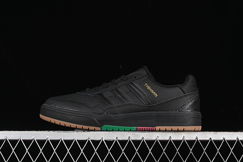 【250】[IF9709]-[ORIGINALS TYSHAWN CORE BLACK/CORE BLACK/COLLEGIATE GREEN]-[MAN:39-45]