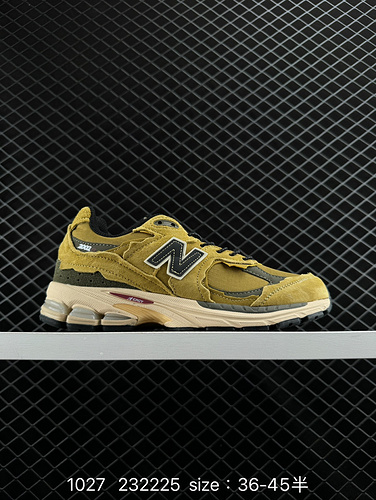 225 New Balance ML2002 series retro dad style men's and women's casual shoes for couples, versatile 