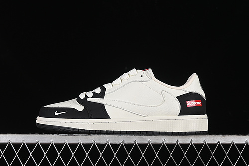 【360】[JH6088-606]-[TRAVIS SCOTT X FRAGMENT DESIGN X AIR JORDAN 1 LOW OG SP WHITE/BLACK]-[36-45]