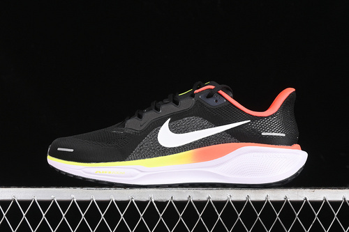 【250】[HQ1564-016]-[AIR ZOOM PEGASUS 41 BLACK/WHITE/BRIGHT CRIMSON/NEON YELLOW/BLACK]-[MAN:39-45]