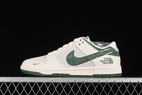 【380】[DQ1098-511]-[SB DUNK LOW WHITE/GREY/GREEN]-[WOMAN:36-39]-[MAN:40-45]