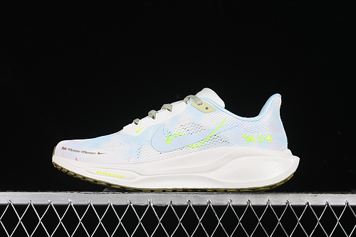 【260】[HQ3465-143]-[AIR ZOOM PEGASUS 41 WHITE/BLUE/GREEN]-[WOMAN:36-39]-[MAN:40-46]