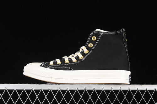 【220】[A12462C]-[CONVERSE CHUCK 1970S BLACK/WHITE/GOLD]-[WOMAN:35-39]-[MAN:40-44]