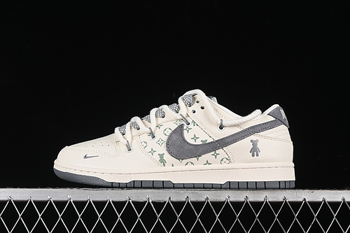 【380】[SJ2068-289]-[SB DUNK LOW OFF WHITE/GREY]-[WOMAN:36-39]-[MAN:40-45]