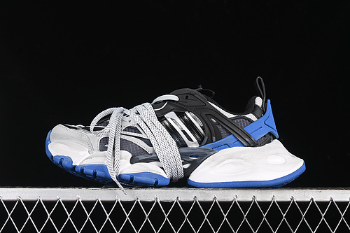 【280】[JS1589]-[VENTO XLG DELUXE GREY/BLACK/BLUE]-[WOMAN:35.5-39]-[MAN:40-45]