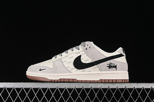 【360】[CF3688-031]-[SB DUNK LOW WHITE/GREY/BLACK]-[WOMAN:36-39]-[MAN:40-45]
