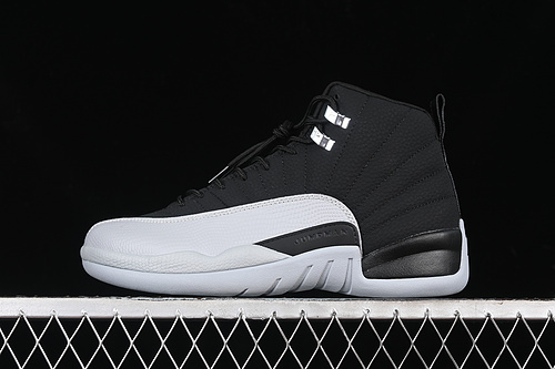【340】[CT8013-010]-[AIR JORDAN 12 WOLF GREY BLACK/WOLF GREY/WHITE]-[MAN:40-48]