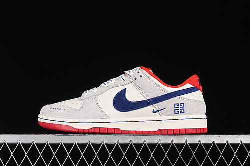 【360】[CF3688-033]-[SB DUNK LOW WHITE/RED/BLUE/GREY]-[WOMAN:36-39]-[MAN:40-45]