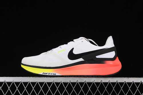 【260】[HF4913-100]-[AIR ZOOM STRUCTURE 25 2024 WHITE/BRIGHT CRIMSON/VOLT/BLACK]-[MAN:39-46]