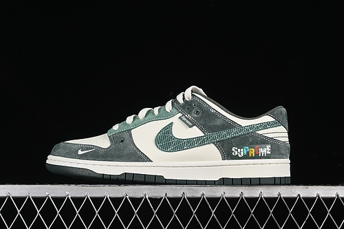 【380】[DJ2024-042]-[SB DUNK LOW SUP WHITE/GREEN]-[WOMAN:36-39]-[MAN:40-45]