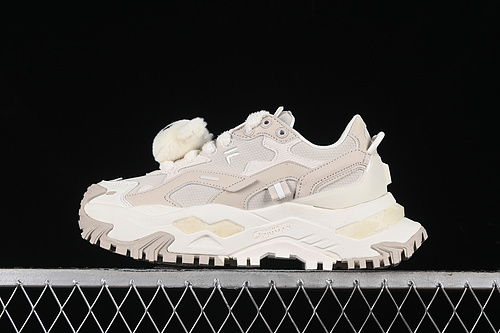 【270】[T12W441005FAC]-[FILA FUSION WHITE/GREY]-[WOMAN:35-40]