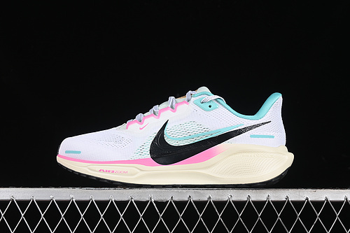 【250】[HM3703-161]-[AIR ZOOM PEGASUS 41 WHITE/COCONUT MILK/TEAM GOLD/PLAYFUL PINK]-[MAN:39-45]