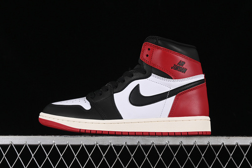 【530】[DZ5485-106]-[AIR JORDAN 1 HIGH OG BLACK TOE REIMAGINED BLACK/BLACK/VARSITY RED/WHITE][36-47.5]
