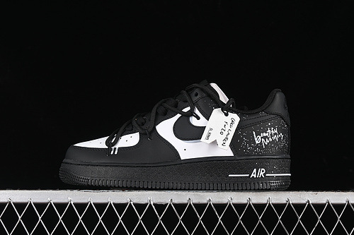 【340】[ZH0316-038]-[AIR FORCE 1 07 LOW BLACK/WHITE]-[WOMAN:36-39]-[MAN:40-45]