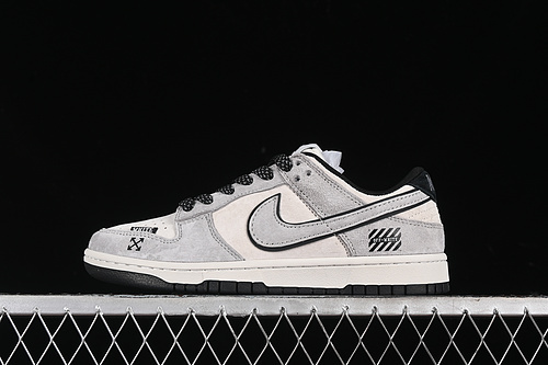 【380】[DQ1098-521]-[SB DUNK LOW OFF-WHITE WHITE/GREY/BLUE]-[WOMAN:36-39]-[MAN:40-45]