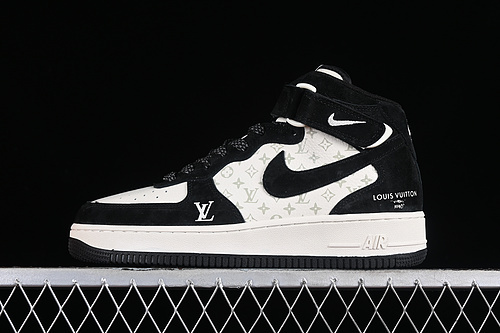 【280】[DV9988-100]-[AIR FORCE 1 07 MID LV WHITE/BLACK]-[WOMAN:36-39]-[MAN:40-45]